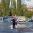 Воронежские пожарные под вой сирен и ледяной душ проводили коллегу на пенсию - РИА Воронеж