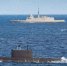 Военно-морские силы Франции сопровождают российскую субмарину. Архивное фото 20022 года. - МОЁ! Online