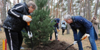 Врио губернатора Воронежской области Сергей Трухачев принял участие в общеобластном субботнике - РИА Воронеж