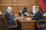 Состоялась рабочая встреча Александра Гусева с Андреем Дьяченко