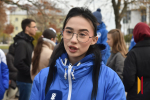 В Воронеже на Советской площади развернули 100-метровый триколор в честь Дня народного единства