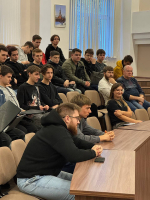 Встреча студентов базовой кафедры КСОУ с работодателем ООО «Атом»