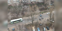 Машину разорвало на две части после ДТП с автобусом у воронежского ЖК «Цветной бульвар» - ГТРК Воронеж