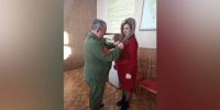 В Таловском районе волонтеру – супруге участника спецоперации вручили медаль «За содействие СВО» - РИА Воронеж