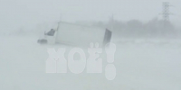 Воронежские водители попали в снежный буран на трассе (ВИДЕО) - МОЁ! Online