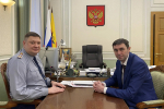 Начальник Воронежского института ФСИН России провел встречу с Главой городского округа город Воронеж