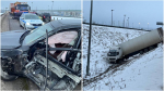 20-летняя девушка пострадала в ДТП с BMW и фурой на воронежской трассе