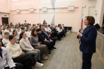 ВГМУ им. Н. Н. Бурденко провёл выездные профориентационные мероприятия в воронежских школах, инициированные исполняющим обязанности ректора И.П. Мошуровым