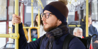 Толпы пассажиров собрались на остановках Воронежа в -25°C - TV-Gubernia.Ru