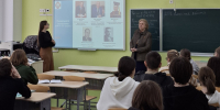 Профориентационные встречи преподавателей кафедры клинической фармакологии - Медицинский Университет им. Н.Н. Бурденко