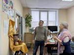 На личный приём к депутату Воронежской городской Думы Александру Чуфиневу пришли родители воспитанников Детской школы искусств №10.
