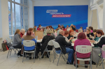 Команда депутатов городской и областной Думы помогла обществу инвалидов Советского района Воронежа отметить «Широкую Масленицу»