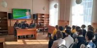 Сотрудники вневедомственной охраны Бутурлиновского района провели урок мужества со школьниками - Росгвардия