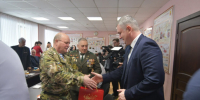 Депутаты команды ДСК поздравили ветеранов боевых действий накануне Дня защитника Отечества - ВестиПК в Воронеже