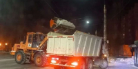 В первую весеннюю ночь убрали около 3 тысяч кубометров снега в Воронеже - Обозреватель.Врн