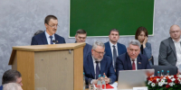 Председатель воронежской облдумы Юрий Матузов выступил с речью об Игоре Есауленко в стенах ВГМУ - Bloknot-Voronezh.Ru