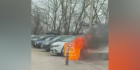 В Центральном районе Воронежа вспыхнул автомобиль - РИА Воронеж
