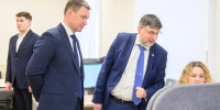 Дмитрий Маслов посетил Центр управления регионом Воронежской области - ГТРК Воронеж