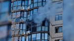 Квартира сгорела дотла в Коминтерновском районе Воронежа