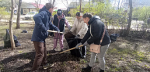 Сотрудники министерства и подведомственных учреждений приняли участие в общегородском субботнике
