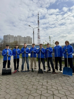 ВГАС присоединилась к общегородскому субботнику фото 1