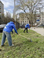 ВГАС присоединилась к общегородскому субботнику фото 4