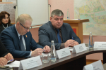 Председатель Воронежской городской Думы, Герой России Андрей Дьяченко провел прием семей участников СВО в управе Советского района