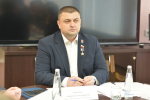 Председатель Воронежской городской Думы, Герой России Андрей Дьяченко провел прием семей участников СВО в управе Советского района