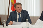 Председатель Воронежской городской Думы, Герой России Андрей Дьяченко провел прием семей участников СВО в управе Советского района