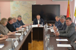Председатель Воронежской городской Думы, Герой России Андрей Дьяченко провел прием семей участников СВО в управе Советского района