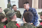 Сотрудник вневедомственной охраны провёл занятие по профилактике мошенничества в кадетском корпусе