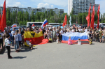 «Память на колёсах»: молодёжь, депутаты и ветераны Воронежа объединились в автопробеге ко Дню Победы