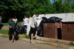 В Северном студгородке ВГУ прошел весенний субботник