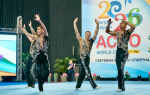 Гимн России и флаг России на Кубке мира по спортивной акробатике фото 4