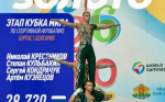 Гимн России и флаг России на Кубке мира по спортивной акробатике фото 2