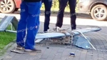 Сбитый над Воронежем беспилотник показали на фото