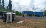 Двое человек пострадали в ДТП с двумя грузовиками в Воронежской области