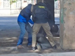 Задержание воронежца, подозреваемого в госизмене, попало на видео