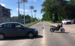 Мотоциклист пострадал в ДТП под Воронежем