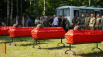 Под Воронежем перезахоронили останки 81 красноармейца
