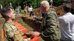 Под Воронежем перезахоронили останки 81 красноармейца