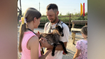 Воронежская многодетная семья Бабенко побывала на экскурсии в парке «Белый колодец»