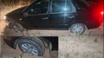 В Воронежской области полицейские выкопали из песка автомобиль заблудившегося водителя