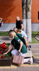 Члены Общественной палаты приняли участие в праздничных мероприятиях ко Дню Государственного флага России
