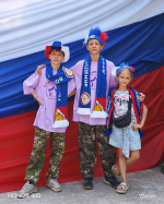 День Государственного флага в лагере «Спутник»