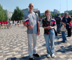 Студенты ВГМУ им. Н.Н. Бурденко приняли участие в праздновании Дня Государственного флага Российской Федерации