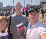 Студенты ВГМУ им. Н.Н. Бурденко приняли участие в праздновании Дня Государственного флага Российской Федерации