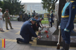 возложение цветов военная академия