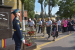 возложение цветов военная академия