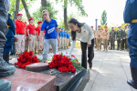 Воронеж помнит: студенты филиала на памятном мероприятии в честь Дня солидарности в борьбе с терроризмом